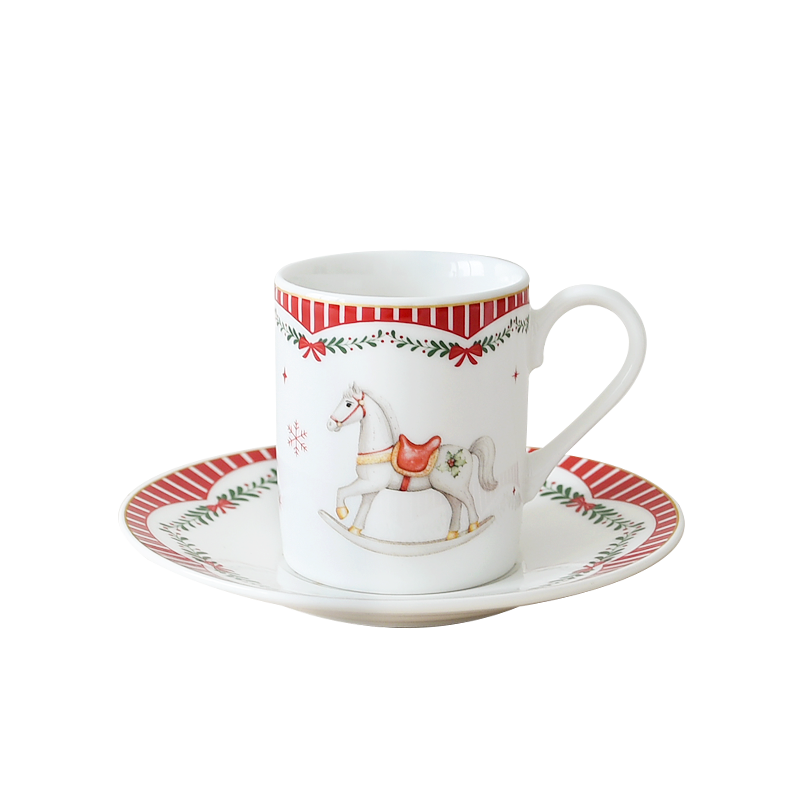 Nutcracker Friends 70CC coffee cup with decal
