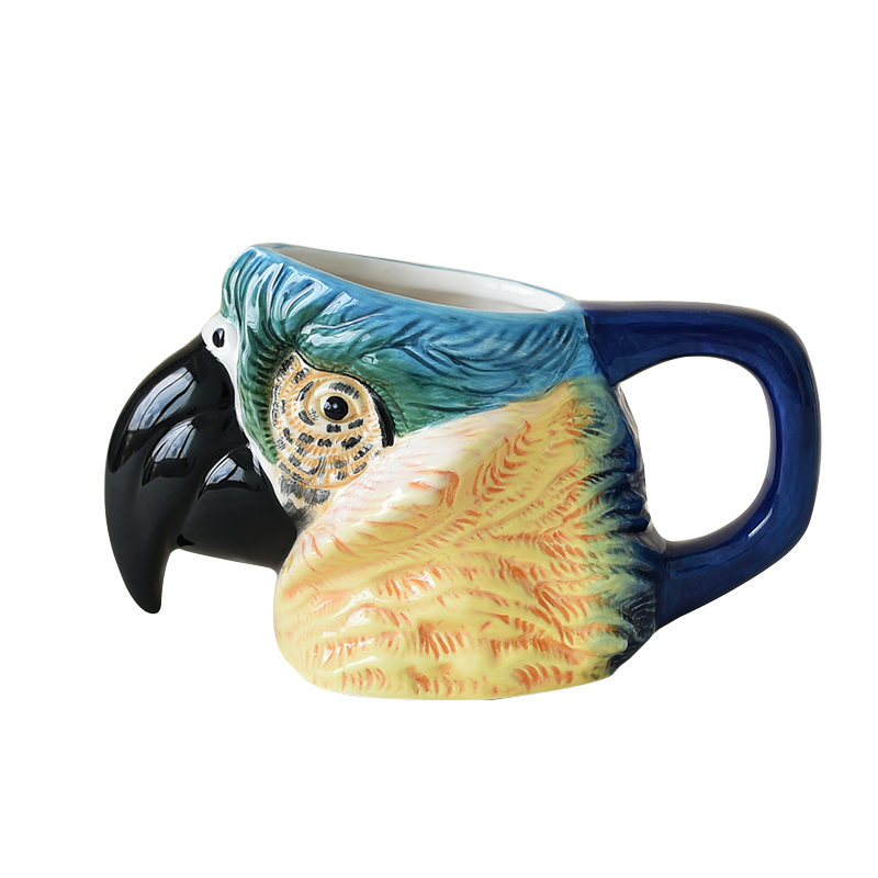 Animal Mugs Parrot Mug