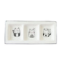 Meow Cat Divided Serving Dish - 3 Sections - W181757