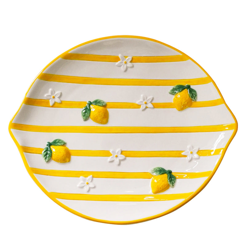 Lemon Oblong Plate