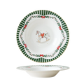 Nutcracker Friends 8.5'' soup plate with decal
