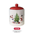 Country Snowman Medium Airtight Jar