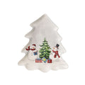 Country Snowman Large Tree Plate