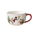 Country Snowman Soup Cup