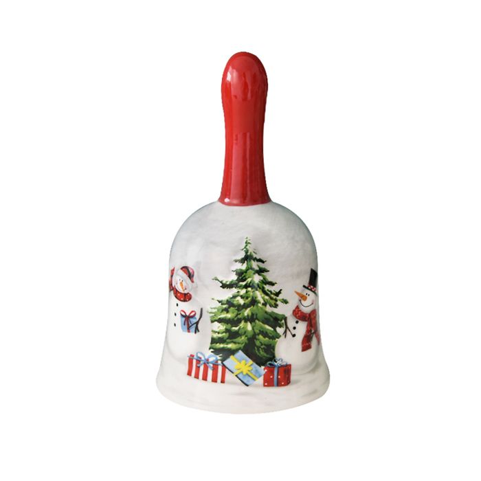 Country Snowman Service Bell