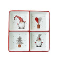 Nordic Santa 4-Section Plate