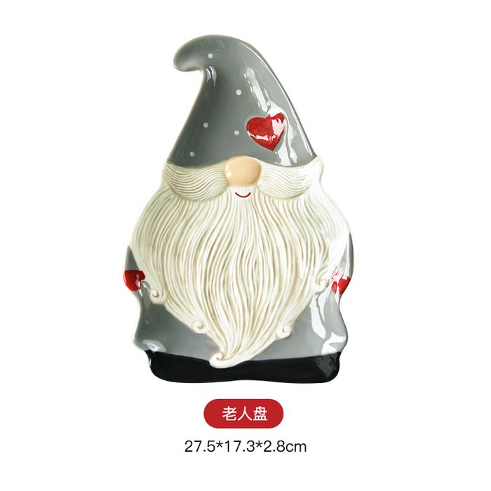 Nordic Santa Santa Plate