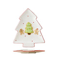 Gingerbread Tale Tree Plate (L)