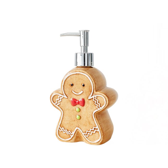 Gingerbread Tale Red Gingerbread Pump Bottle