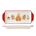 Gingerbread Tale Oblong Plate