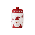 Stitched Christmas Small Jar
