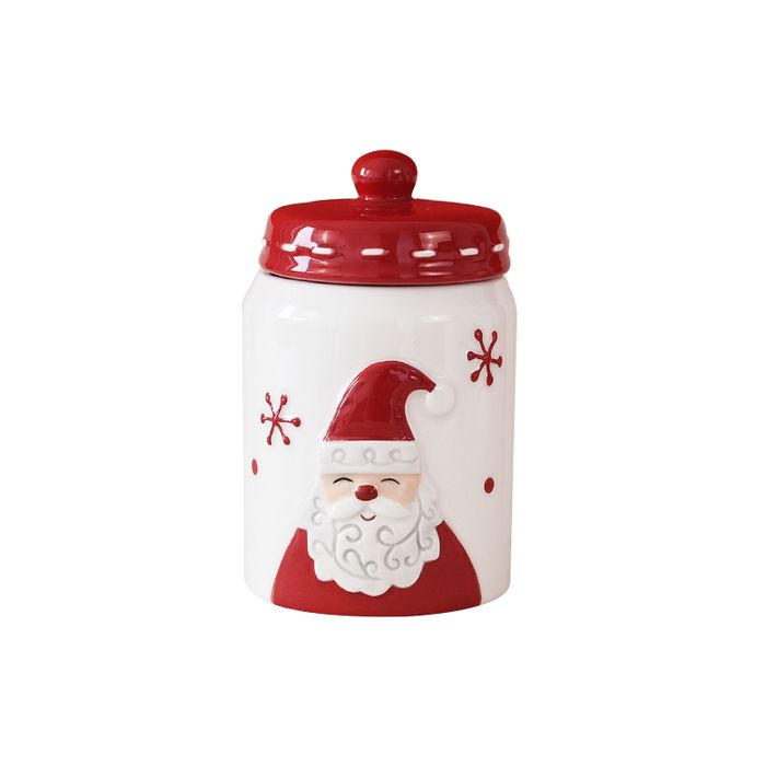 Stitched Christmas Small Jar