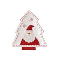 Stitched Christmas Tree Plate (S)