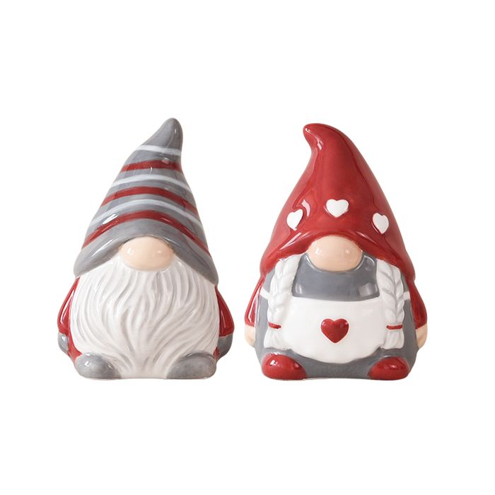 Stitched Christmas Salt & Pepper Shaker