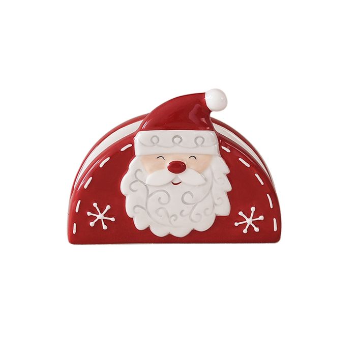 Stitched Christmas Napkin Holder